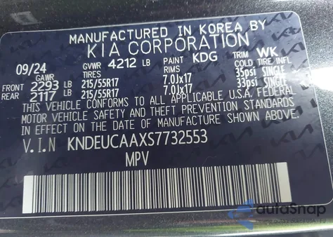 2025 Kia Seltos S from USA, damaged, VIN KNDEUCAAXS7732553